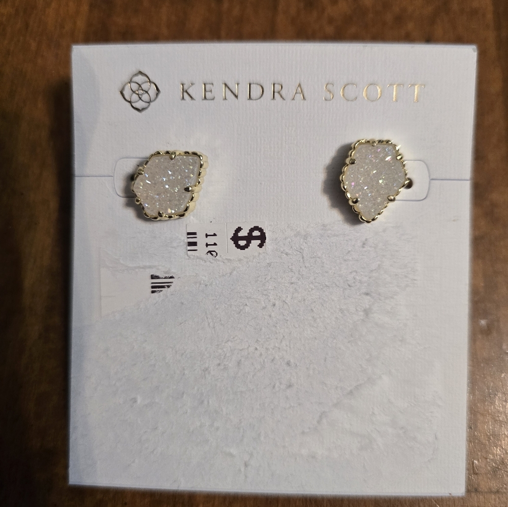 Kendra Scott Gold and Iridescent Earrings